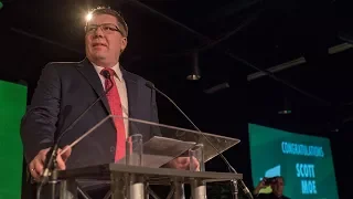 "This has only begun": Scott Moe addresses Sask. party after win