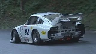 Insane Porsche 935 Turbo with 700 HP, glowing Exhaust, at Swiss Hillclimb 2013 by Alain Pfefferle