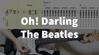 The Beatles - Oh! Darling Guitar Tab