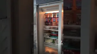 Inside selena gomez refrigerator