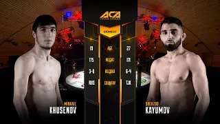 Минкаил Хусенов vs. Шерзод Каюмов | Minkail Khusenov vs. Sherzod Kayumov | ACA YE 26