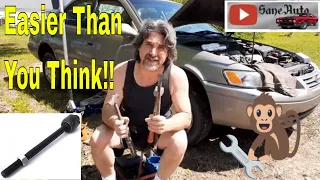1997 2001 Toyota Camry how to replace inner tie rod