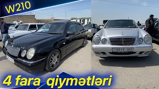 W210 4 fara Mercedes qiymətləri Sumqayıt maşın bazarı ▶️▶️@tajafarov ◀️◀️ #4göz #4fara #w210