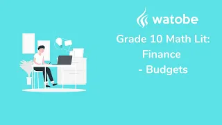 Grade 10 - Finance Math Literacy (budgets)