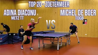 Top 20 Adina Diaconu vs Michel de Boer match highlight - De Boer Maatwerk in keukens