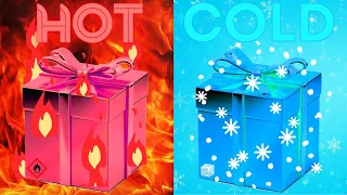 Escolha seu presente Quente ou Frio 🎁 Choose Your Gift Hot or Cold 🎁 Elige Tu Regalo 🎁