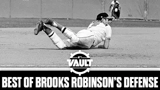 Brooks Robinson's defense was SPECIAL (16 straight Gold Gloves, one of best third basemen ever)