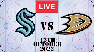 Seattle Kraken vs Anaheim Ducks🔴Full Game Live🔴12th October 2022 l Reaction