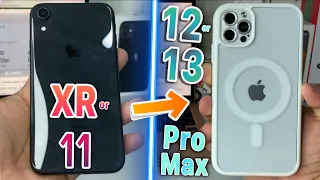 Turn your iPhone XR or 11 easily into iPhone 12 or 13 Pro Max!!! | [EASY DIY] $5 ONLY!