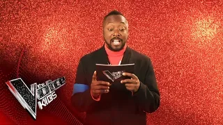 Words With will.i.am | The Voice Kids UK 2019