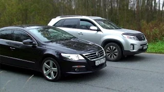 Kia Sorento vs Volkswagen Passat CC