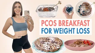 Top 3 PCOS Breakfast Ideas to Lose Weight (Gluten Free + Dairy Free on a Budget!)