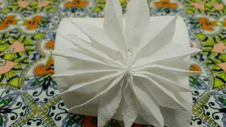 How to make tissue paper flowers 🌺|Beautiful flower 🌼|toilet paper Origami🧻|#@BibhutiMadhu#viral