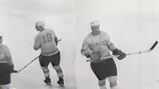 1966 World Hockey Championships-Team Canada clips - #18 George Faulkner