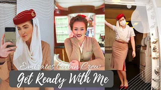 Emirates Cabin Crew Get Ready With Me | GRWM | 2022 Updated | FLIGHT ATTENDANT VLOG