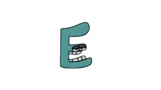 E | English Alphabet Lore Harrymations style