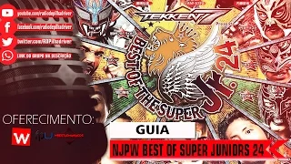 GUIA PARA O NJPW BEST OF SUPER JUNIORS 24