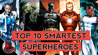 Top 10 Smartest Comic Book Heroes || Explained in Hindi || SUPER NERD