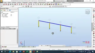 Charge roulante : Robot Structural Analysis Professional