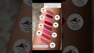 💄NEW LISA ELDRIDGE VELVETEEN Liquid lipstick swatches preview#lisaeldridgemakeup #lisaeldridge