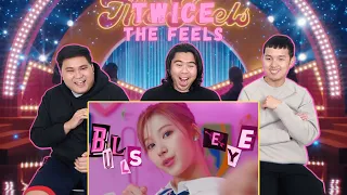 TWICE "The Feels" M/V REACTION (ONCE FANBOYS)