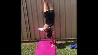 Tammy's Handstand T-Shirt Challenge