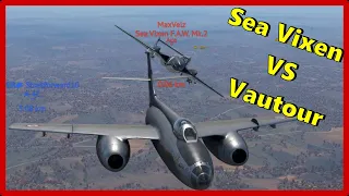 Trying to outsmart the fox (Sea Vixen VS Vautour) | War Thunder