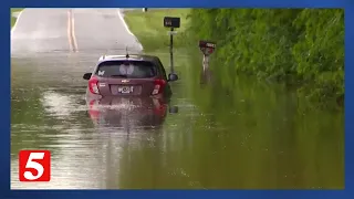 Flooding concerns continue throughout the morning