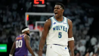 Anthony Edwards explodes for 33 points as Minnesota Timberwolves rout Phoenix Suns 120-95 in Game 1