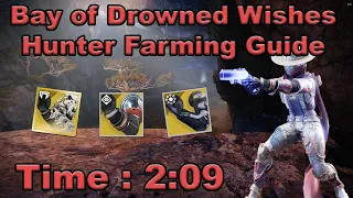 Destiny 2 - Bay of Drowned Wishes (Hunter) Legend Lost Sector Farming Guide - Solo Flawless