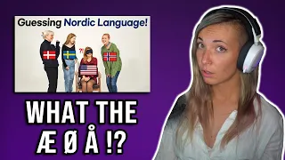 Can American identify NORDIC languages? | American Reaction