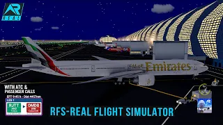 RFS - Real Flight Simulator -Tokyo to Dubai||Full Flight||Boeing777-300er|Emirates|FHD||Real Route