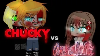 Chucky vs Annabelle - Gacha Club Rap Battle between two killer dolls