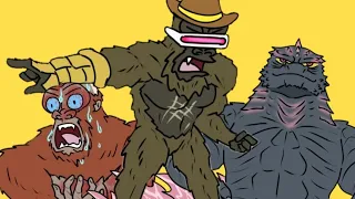 Godzilla x Kong: The New Empire [But it's the Spongebob Movie] (Funny Comic Dub)