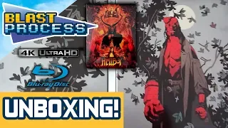 Hellboy (2019) 4K ULTRA HD Blu-ray Steelbook with Mike Mignola art (Zavvi) | UNBOXING & SLIDESHOW