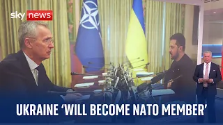 Ukraine War: NATO allies 'agree Ukraine will become member'