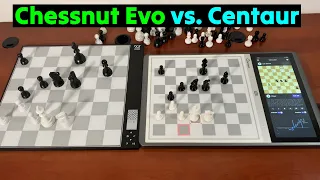 Chessnut Evo (LC0) vs. DGT Centaur Chess Computer 🟡 Gadgetify