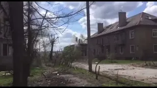 Рубежное Луганская область. Кадыровцы забавы ради обстреливают дома.