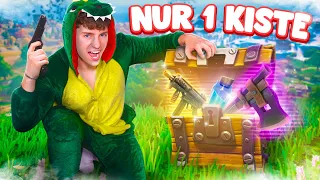 NUR EINE KISTE CHALLENGE in FORTNITE!? 🔥😱