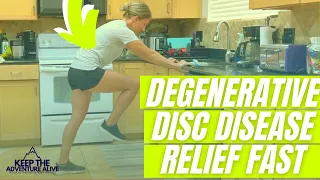 BEST EXERCISES For Degenerative Disc Disease in just 10 MINUTES | Dr. Alyssa Kuhn