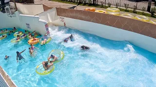 Torrent Lazy River Turned Out to be Crazy River | Schlitterbahn's New Braunfels Waterpark Texas