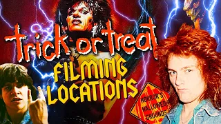 Trick or Treat (1986) Filming Locations - Then and Now - Horror's Hallowed Grounds - Sammi Curr