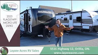 2023 Forest River Flagstaff Micro Lite 25FKS - This is that Naughty Nelly - Layzee Acres RV Sales
