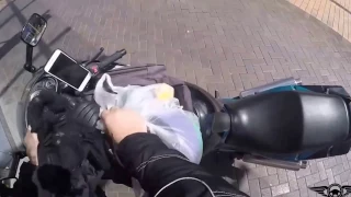 Байкеры помогают незнакомцамThe motorcyclists help strangers #6