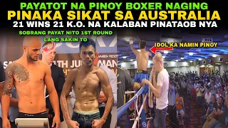 Pinoy Naging Pinaka SIKAT na Boxer sa AUSTRALIA 21wins 21ko Taob sa Pinoy