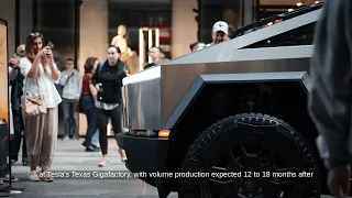 Tesla Cybertruck Odyssey Tour Hits Berlin Mall