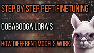 PEFT LoRA Finetuning With Oobabooga! How To Configure Other Models Than Alpaca/LLaMA Step-By-Step.