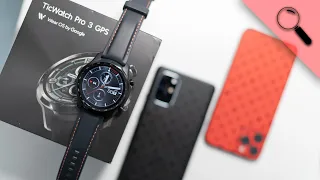 KÉT KIJELZŐS okosóra Wear OS-szel | TicWatch Pro 3