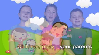 "Children, Obey Your Parents" Scripture Memory Song (Ephesians 6:1-3)