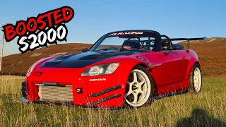 SUPERCHARGED Honda S2000 HKS Feature/Review! *TOUGE MONSTER*